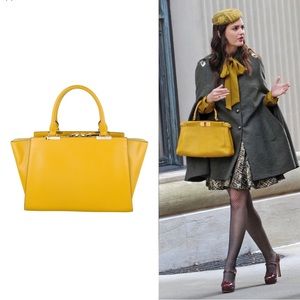 Henri Bendel grained leather handle bag similar Gossip Girl Blair Waldorf